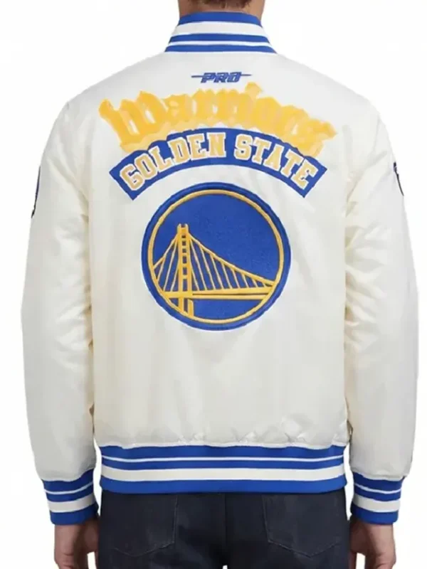 Golden State Warriors Best of Rib Satin Jacket