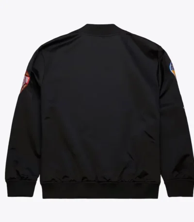 Golden State Warriors Black Out Satin Jacket