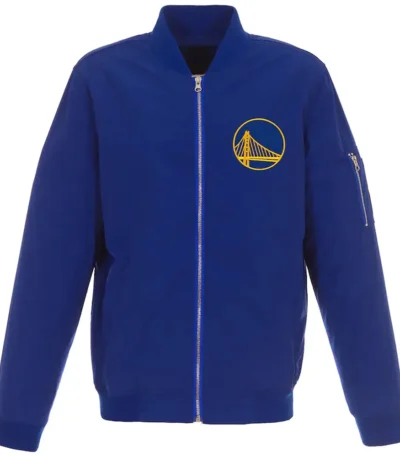 Golden State Warriors Bomber Nylon Lightweight Jacket