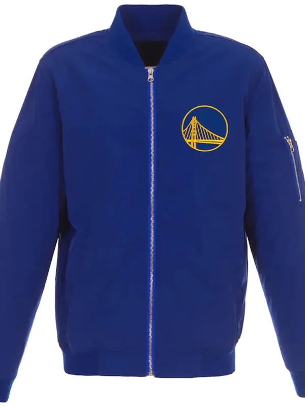 Golden State Warriors Bomber Nylon Lightweight Jacket