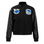 Golden State Warriors Classic Black Varsity Jacket