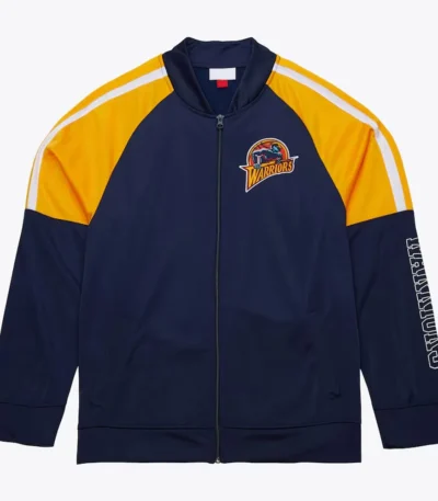 Golden State Warriors Color Blocked Full-Zip Track Jacket