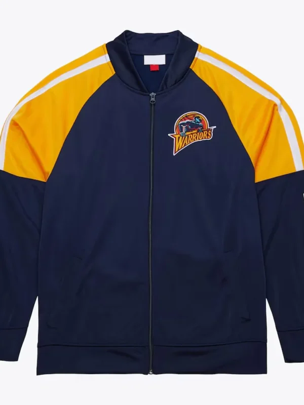Golden State Warriors Color Blocked Full-Zip Track Jacket