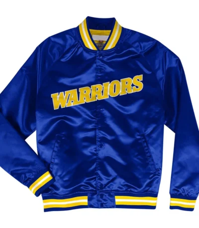 Golden State Warriors Lightweight Satin Jacket