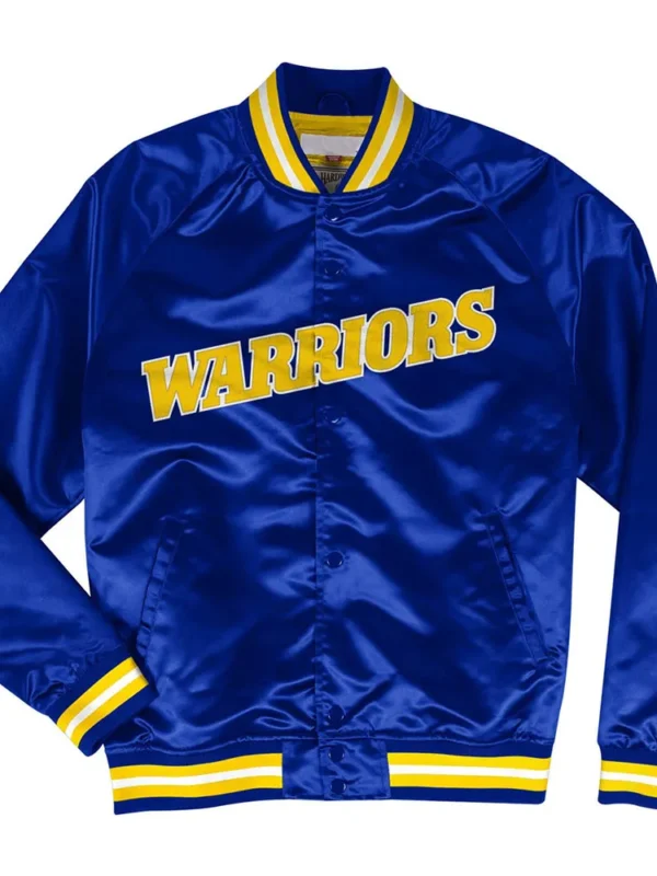 Golden State Warriors Lightweight Satin Jacket