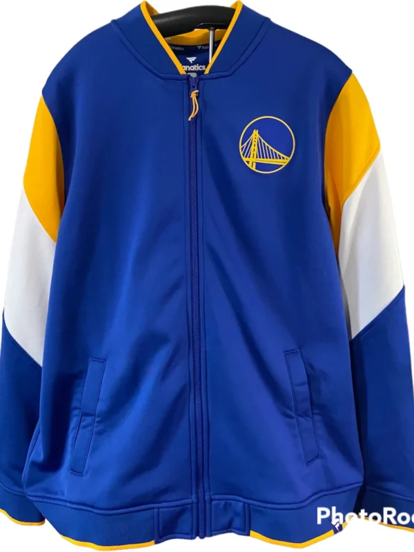Golden State Warriors Nylon Full-Zip Jacket