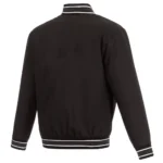 Golden State Warriors Poly-Twill Black Jacket