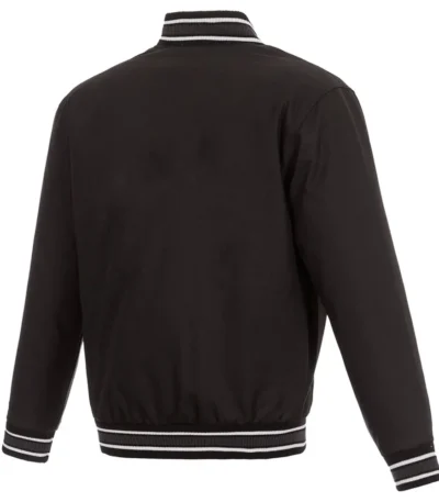 Golden State Warriors Poly-Twill Black Jacket