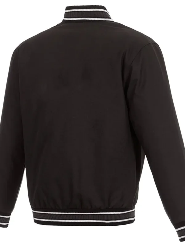 Golden State Warriors Poly-Twill Black Jacket
