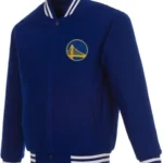 Golden State Warriors Royal Blue Varsity Jacket