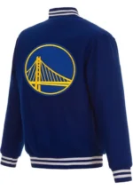 Golden State Warriors Royal Blue Varsity Jacket