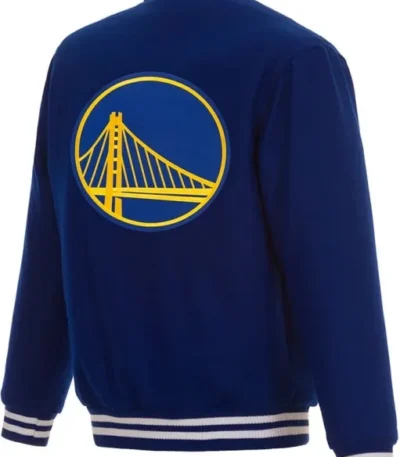 Golden State Warriors Royal Blue Varsity Jacket