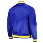 Golden State Warriors Throwback Wordmark Royal Jacket