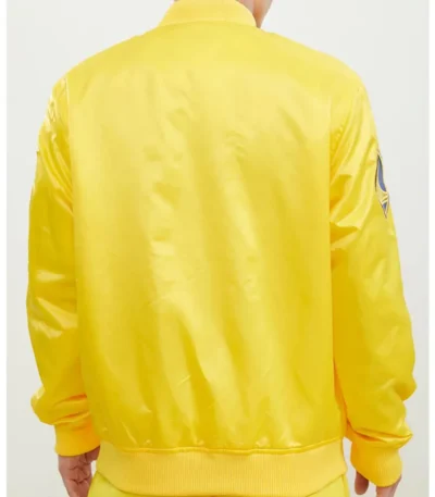 Golden State Warriors Wordmark Satin Jacket