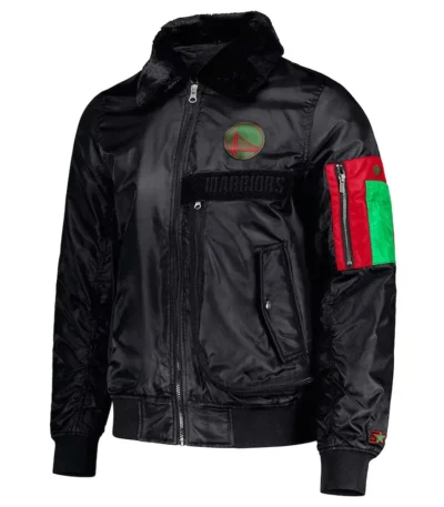 Golden State Warriorsty Mopkins Black Jacket