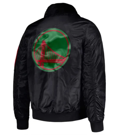 Golden State Warriorsty Mopkins Black Jacket