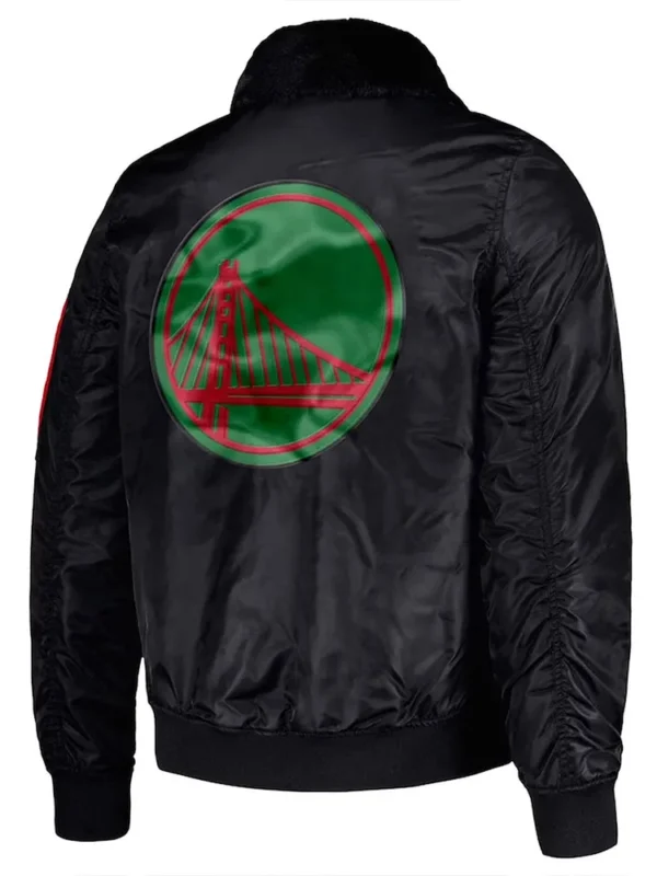 Golden State Warriorsty Mopkins Black Jacket