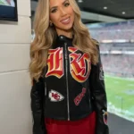 Gracie Hunt Chiefs Leather Jacket