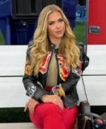 Gracie Hunt Chiefs Leather Jacket