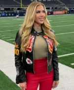Gracie Hunt Chiefs Leather Jacket