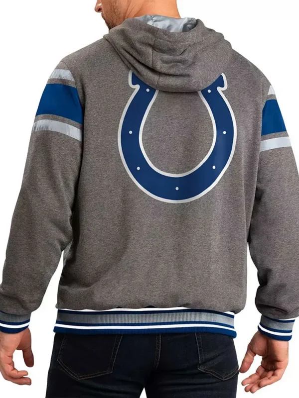 Gray Indianapolis Colts Extreme Hoodie