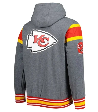 Gray Kansas City Chiefs Extreme Hoodie
