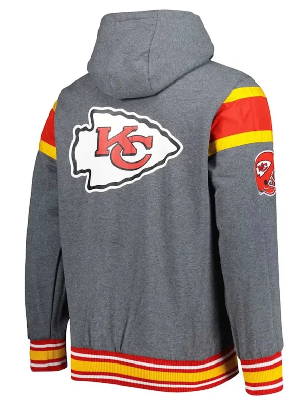 Gray Kansas City Chiefs Extreme Hoodie