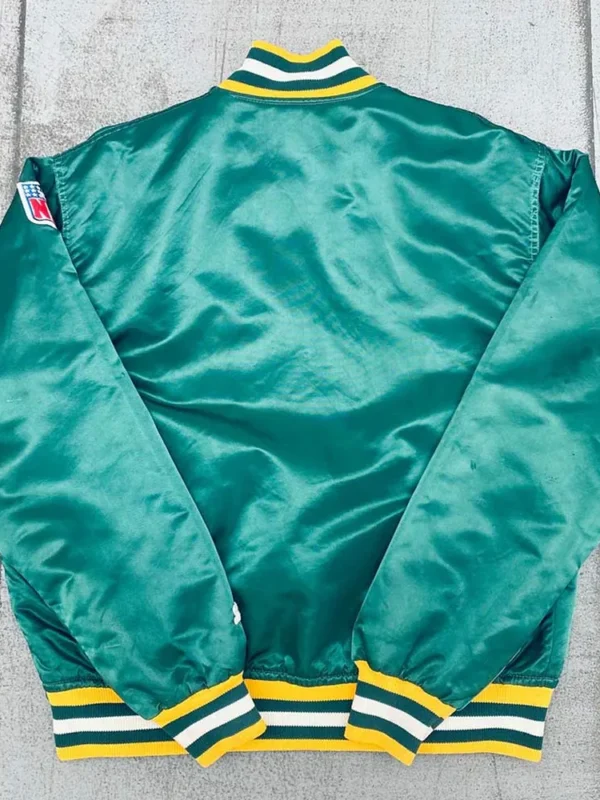 Green Bay Packers 1980s Green Bomber Jacket