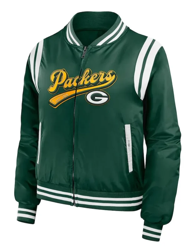 Green Bay Packers Bomber Full-Zip Jacket