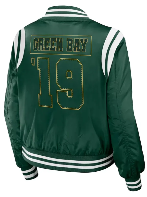 Green Bay Packers Bomber Full-Zip Jacket