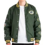 Green Bay Packers Champs Patches Jacket