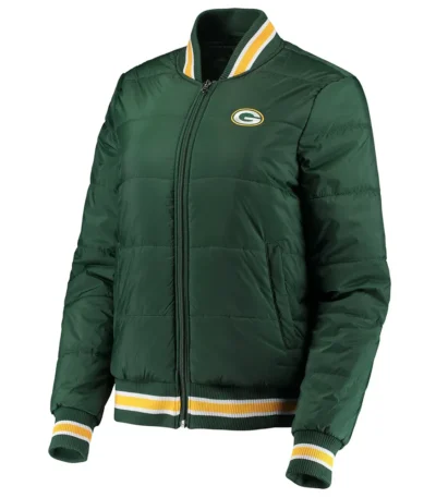 Green Bay Packers Field Goal Green Bomber Jacket