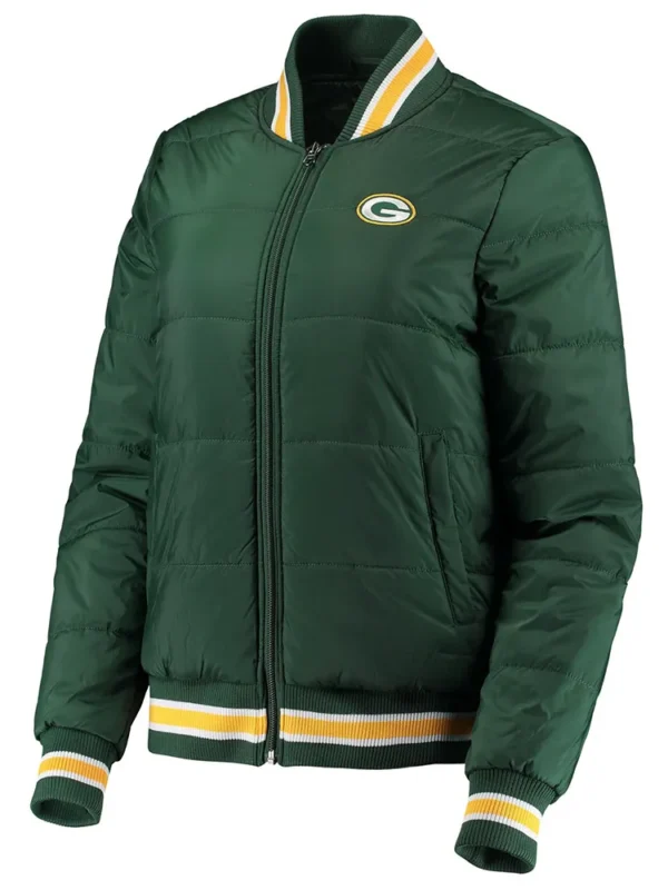 Green Bay Packers Field Goal Green Bomber Jacket