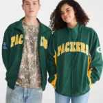 Green Bay Packers Full-Zip Track Jacket
