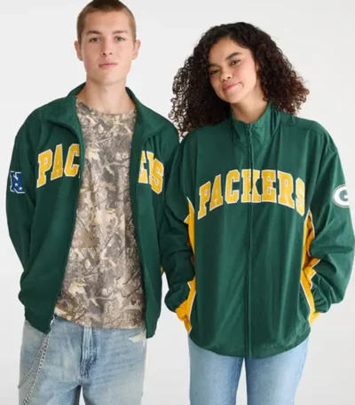 Green Bay Packers Full-Zip Track Jacket
