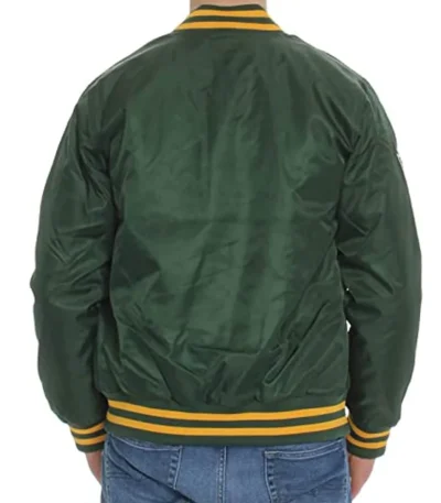 Green Bay Packers Green Bomber Jacket