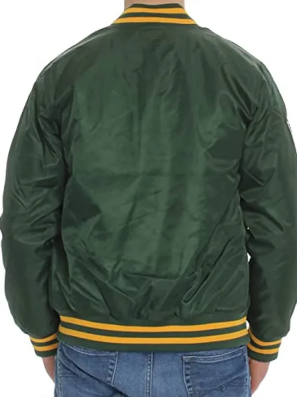 Green Bay Packers Green Bomber Jacket