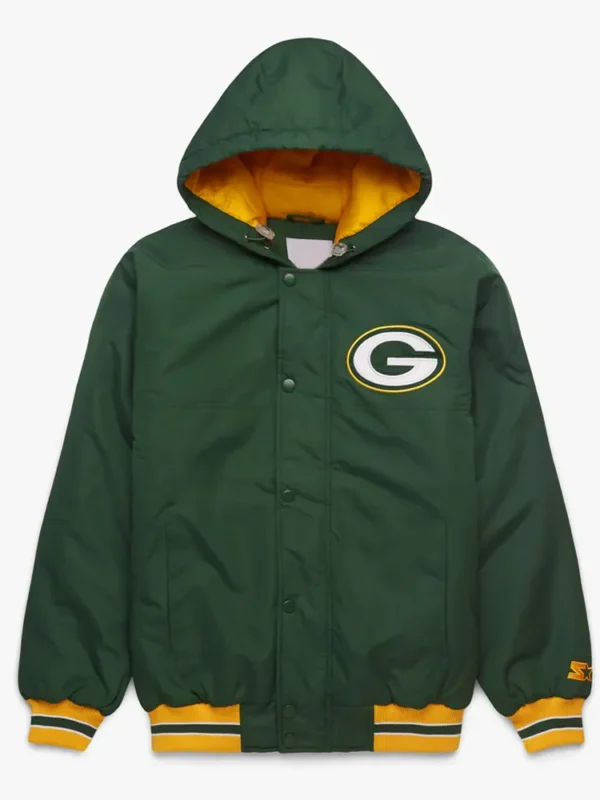 Green Bay Packers Green Hooded Jacket