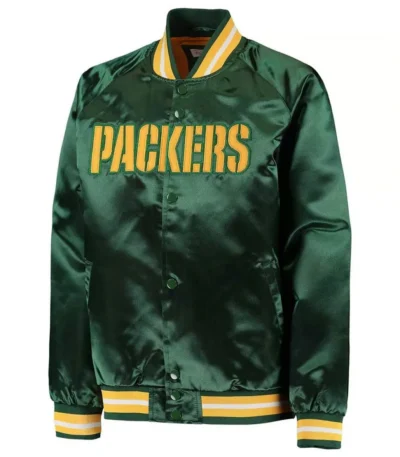 Green Bay Packers Green Lightweight Jacket