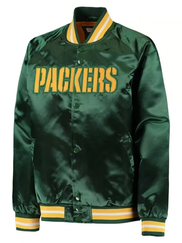 Green Bay Packers Green Lightweight Jacket