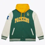 Green Bay Packers Green Sideline Fleece Jacket