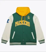Green Bay Packers Green Sideline Fleece Jacket