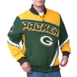 Green Bay Packers Maximum Racing Green Jacket