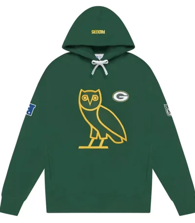 Green Bay Packers OVO Green Hoodie