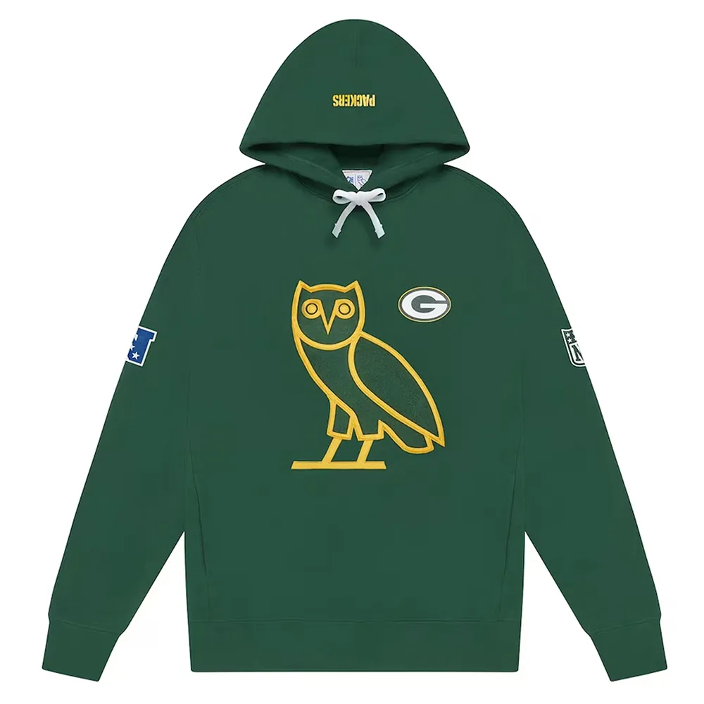 Green Bay Packers OVO Green Hoodie Green Bay Packers OVO Green Hoodie