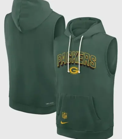 Green Bay Packers Sleeveless Hoodie