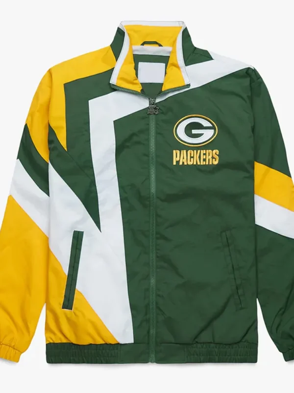 Green Bay Packers Star Windbreaker Jacket