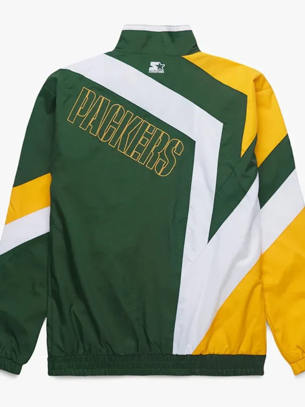 Green Bay Packers Star Windbreaker Jacket