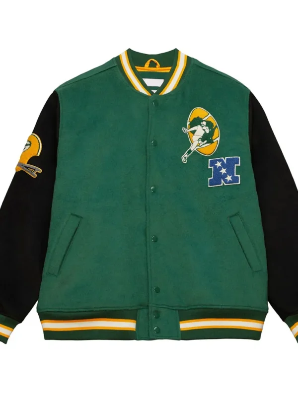 Green Bay Packers Team Legacy Varsity Jacket