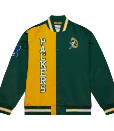 Green Bay Packers Team OG LW Satin Jacket